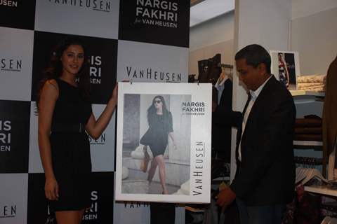 Nargis Fakhri announced as Van Heusen's brand ambassador