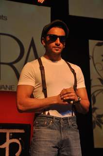 Ranveer Singh during the launched of Vikramaditya Motwane film 'Lootera' at Yash Raj Studio