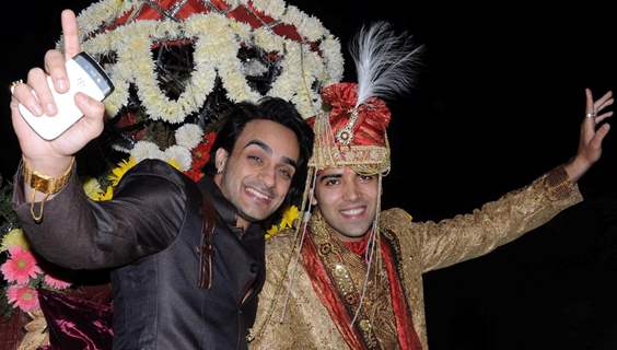 Angad Hasija with Tv actor Kinshuk Mahajan gets married to Divya Gupta in Delhi