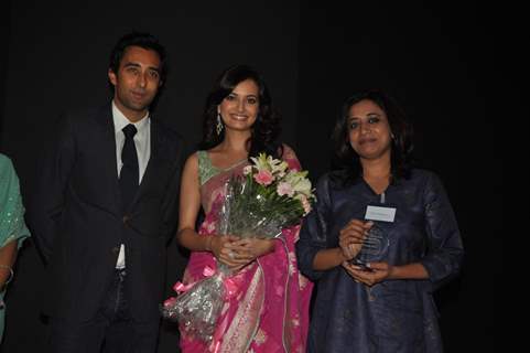 Dia Mirza and Rahul Khanna at PETA Awards ceremony