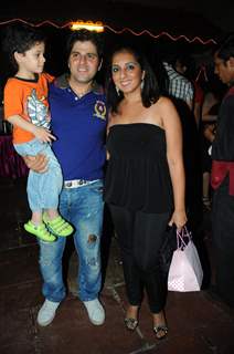 Munisha Khatwani with Bakhtiyaar Irani surprise party