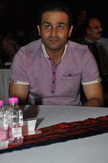 Virender Sehwag at CEAT Cricket Rating Awards 2011 in Mumbai