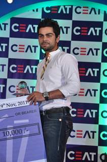 Virat Kohli honoured at CEAT Cricket Rating Awards 2011 in Mumbai