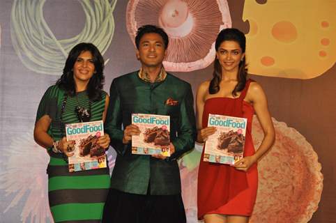 Deepika Padukone launches GoodFood Magazine