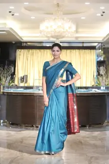 Models on the ramp at Jewellery brand 'Tanishq' new product range launch in Andheri, Mumbai