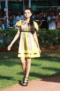Model at Gitanjali Juvenile Million Race at Mahalaxmi Race Course in Mumbai