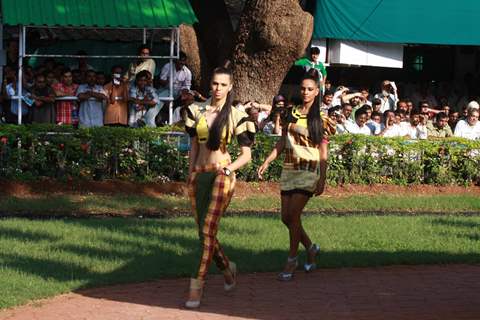 Models at Gitanjali Juvenile Million Race at Mahalaxmi Race Course in Mumbai