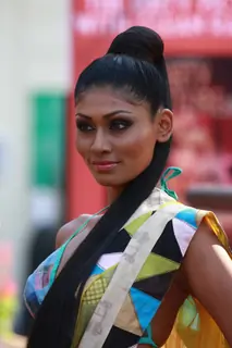 Models at Gitanjali Juvenile Million Race at Mahalaxmi Race Course in Mumbai