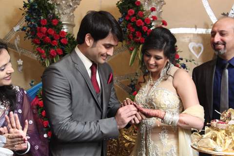 Vivian Dsena and Vahbiz Dorabjee Engagement Ceremony