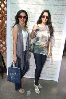 Teejay Bohra with her sister grace Sunday Brunch at Bungalow 9 in Mumbai