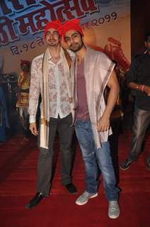 Ashmit Patel at MNS Koli festival at Mahim