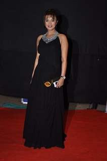 Aashka Goradia at Golden Petal Awards By Colors in Filmcity, Mumbai