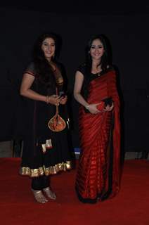 Aditi Sajwan and Seema Pandey at Golden Petal Awards By Colors in Filmcity, Mumbai