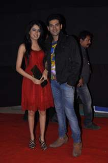 Ankit Bathla and Swati Kapoor at Red Carpet of Golden Petal Awards By Colors in Filmcity, Mumbai