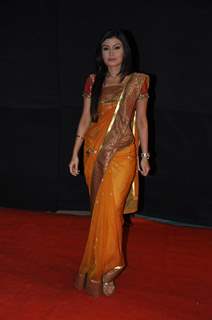 Simran Kaur at Red Carpet of Golden Petal Awards By Colors in Filmcity, Mumbai