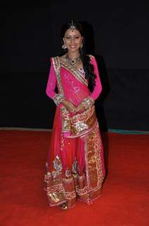 Pratyusha Banerjee at Golden Petal Awards By Colors in Filmcity, Mumbai