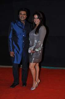 Sameer Soni and Neelam Kothari at Golden Petal Awards By Colors in Filmcity, Mumbai