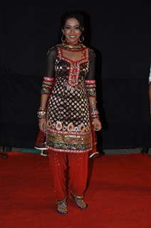 Vaishnavi Dhanraj at Red Carpet of Golden Petal Awards By Colors in Filmcity, Mumbai