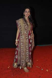 Juhi Chawla at Red Carpet of Golden Petal Awards By Colors in Filmcity, Mumbai