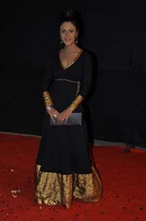 Nazneen Patel at Red Carpet of Golden Petal Awards By Colors in Filmcity, Mumbai