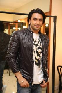 Ranveer Singh at press meet of film 'Ladies vs Ricky Bahl' at Yashraj Studios in Mumbai