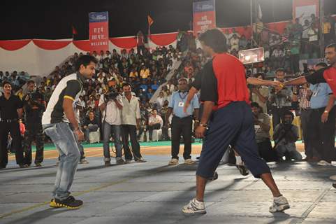 Celebs grace National Kabaddi championship at Dadar, Mumbai