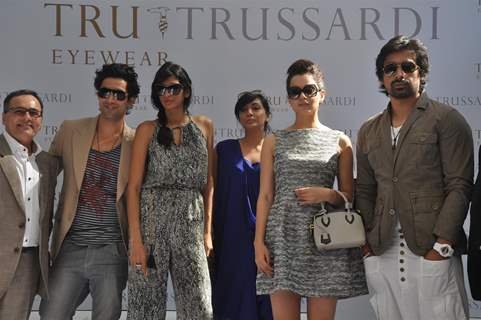 Kangna Ranaut, Shweta and Rannvijay at Trussardi watch launch at Olive