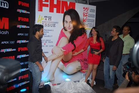 Sonakshi Sinha at FHM anniversary celebrations in Mumbai