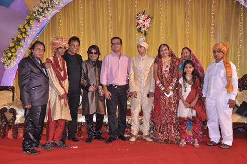 Abhijeet at Wedding of famous music director Dilip Sen’s daughter Ms Simmin held in Mumbai