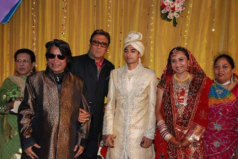 Jackie Shroff at Wedding of famous music director Dilip Sen’s daughter Ms Simmin held in Mumbai