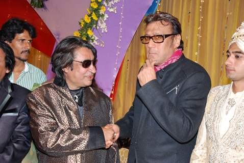 Jackie Shroff at Wedding of famous music director Dilip Sen’s daughter Ms Simmin held in Mumbai