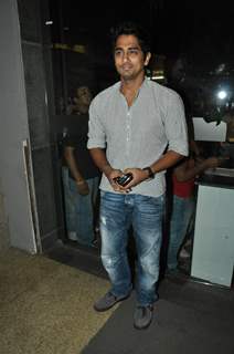 Siddharth Narayan at screening of film 'Desi Boyz'