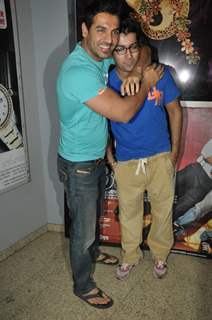 John Abraham grace screening of film 'Desi Boyz'