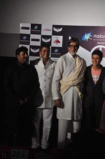 Amitabh Bachchan launches Aadesh Shrivastav's album based on 26/11 at Cinemax