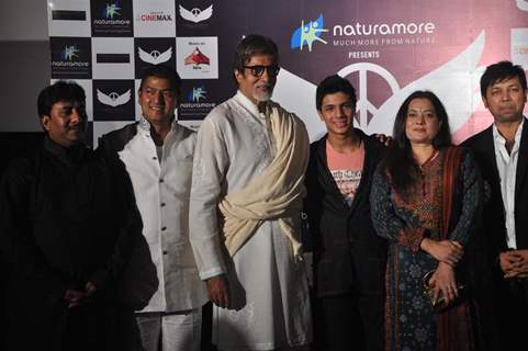 Amitabh Bachchan launches Aadesh Shrivastav's album based on 26/11 at Cinemax