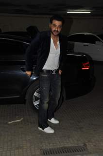 Sanjay Kapoor at Arjun Rampal's birthday bash in Bandra