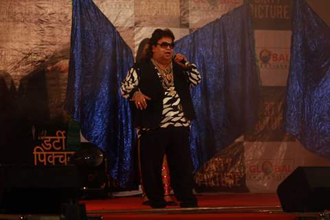 Bappi Lahiri at promotions of film 'The Dirty Picture' at Mithibai College Kshitij Festival