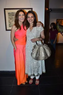 Raageshwari during Jaideep Mehrotra's art event at Tao Art Gallery, Worli