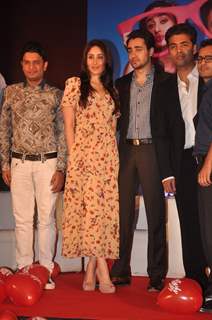 Kareena, Imran Khan and Karan Johar unveiled the first look of film &quot;Ek Main Aur Ekk Tu&quot; at Taj Land