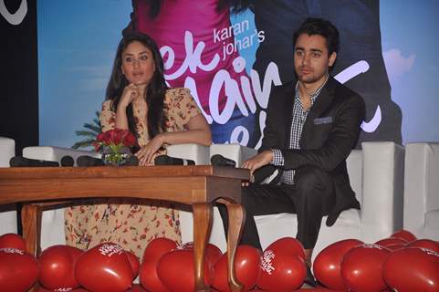 Kareena Kapoor and Imran Khan unveiled the first look of film &quot;Ek Main Aur Ekk Tu&quot; at Taj Lands End