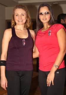 Sania Mirza at the launch of Adidas fitness training &quot;adiPure Trainer&quot;, in New Delhi