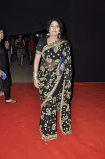 Seema Pandey at Zee Rishtey Awards at Andheri Sports Complex