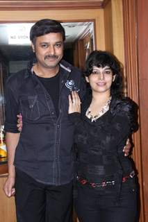 Nupur Alankaar with husband Alankaar Srivastava grace completino of 200 episodes of Phulwa