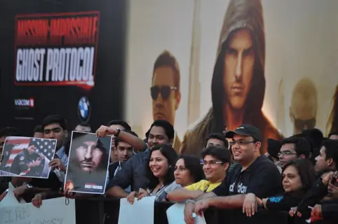 Public grace the special screening of Mission Impossible - Ghost Protocol at Imax