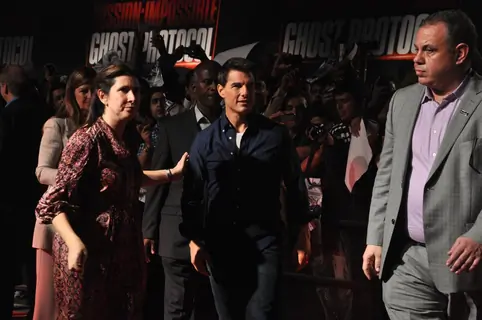 Tom Cruise at special screening of Mission Impossible - Ghost Protocol at Imax