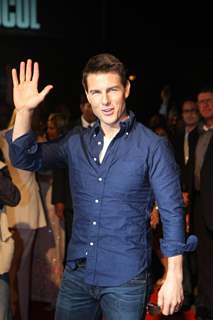 Tom Cruise at special screening of Mission Impossible - Ghost Protocol at Imax