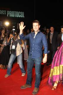 Tom Cruise at special screening of Mission Impossible - Ghost Protocol at Imax