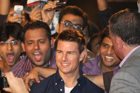 Tom Cruise at special screening of Mission Impossible - Ghost Protocol at Imax