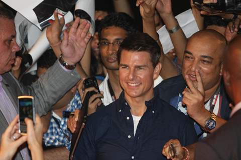 Tom Cruise at special screening of film Mission Impossible at IMAX