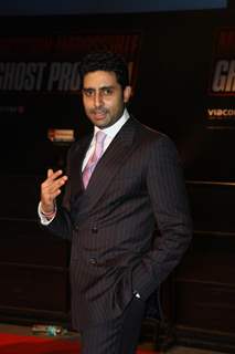 Abhishek Bachchan grace the special screening of Mission Impossible - Ghost Protocol at Imax